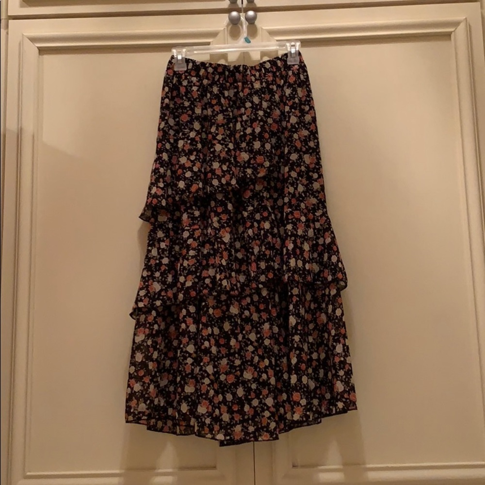 Floral Maxi Skirt
